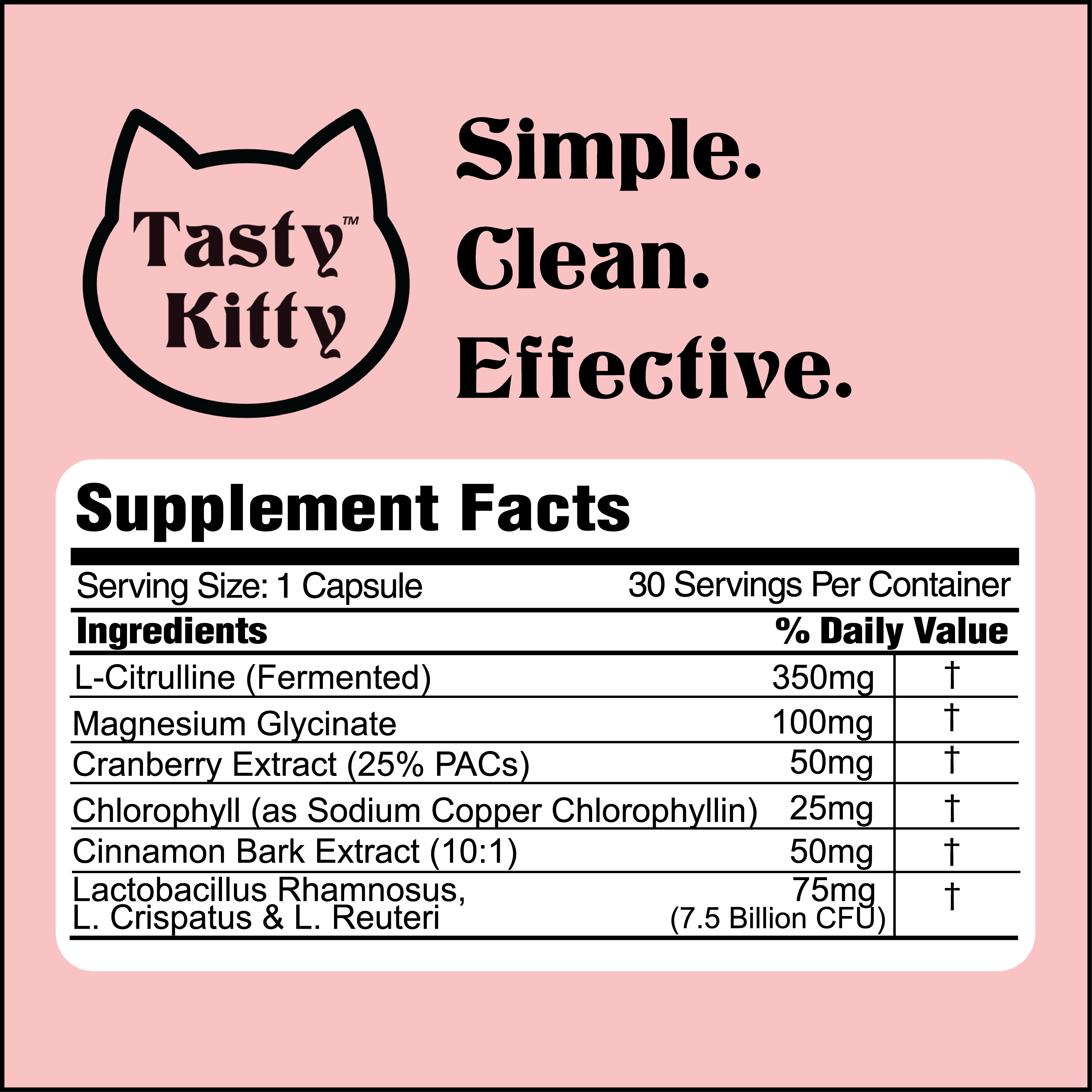 Tasty Kitty™ - Intimate Female Health Supplement
